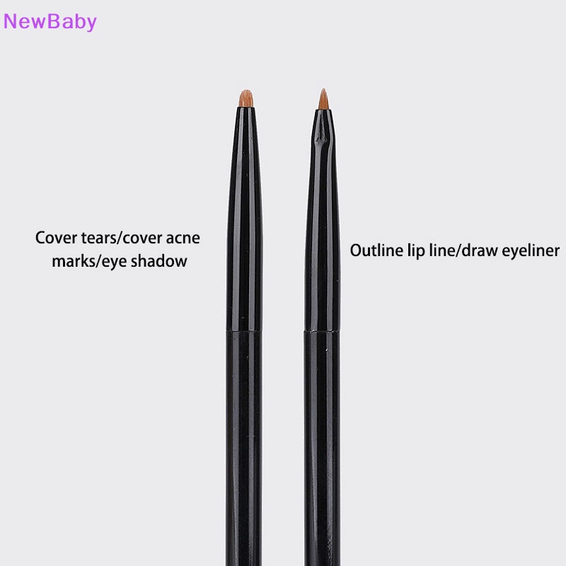 Newbaby Kuas Makeup Mata Profesional Flat Eyeliner Brush Alat Makeup Alis ID