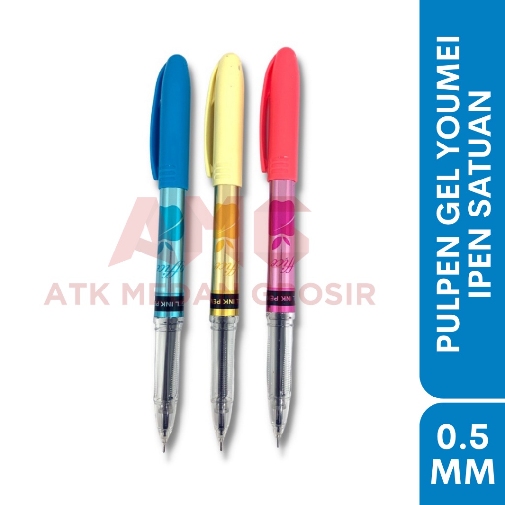 

PULPEN GEL YOUMEI IPEN TINTA HITAM PER SATUAN