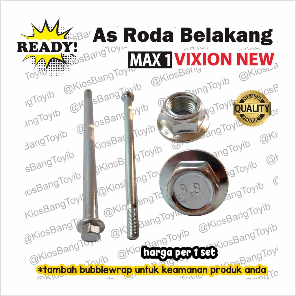 As Roda Belakang Yamaha VIXION NEW (Max1)