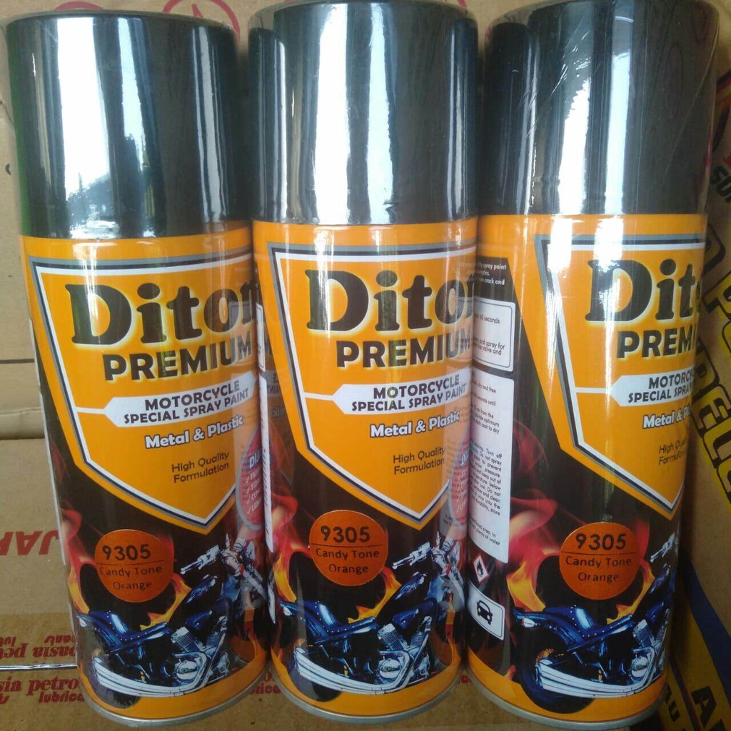 Pilox Pilok Diton premium Candy Tone Orange 9305 Candytone Orange candy oren 400cc cat semprot diton premium