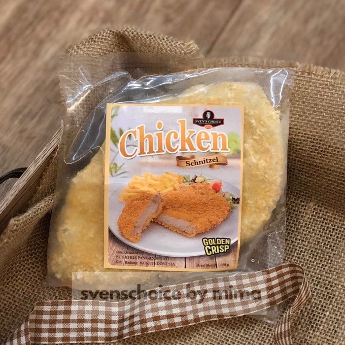 

SVEN'S CHOICE Chicken Schnitzel Ayam Goreng Tepung 150gr