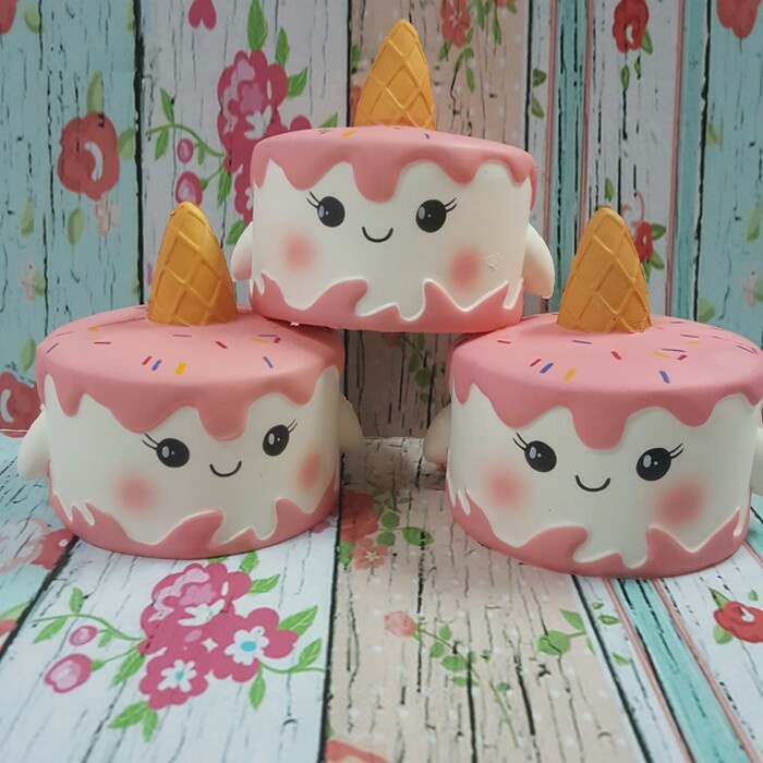 Squishy Kue Tart Cake Unicorn Skuisi Lucu