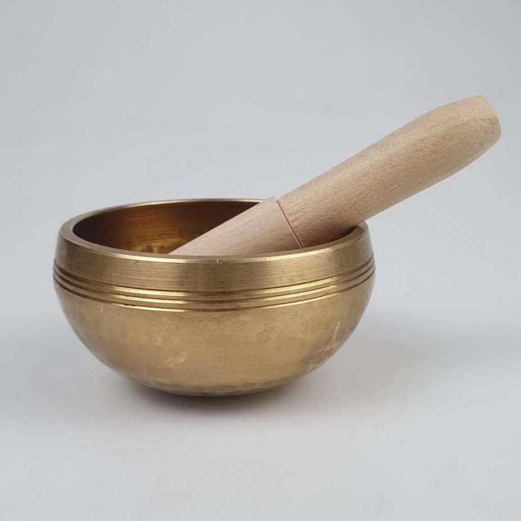 XIAOLANG Singing Bowl Mangkok Tembaga Vihara Meditasi X8