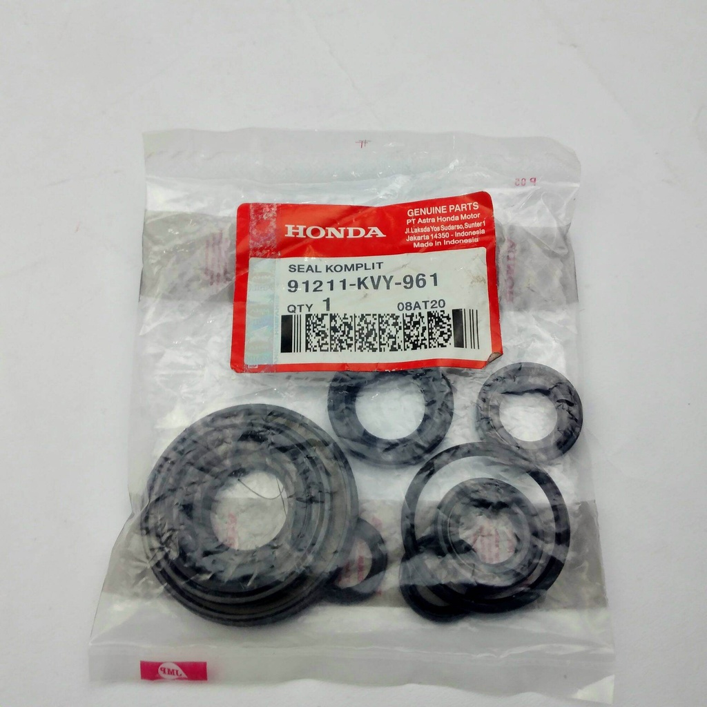 Sil Komplit Ori Beat Karbu / Seal Komplit Honda beat lama Original Premium - 91211-KVY-961