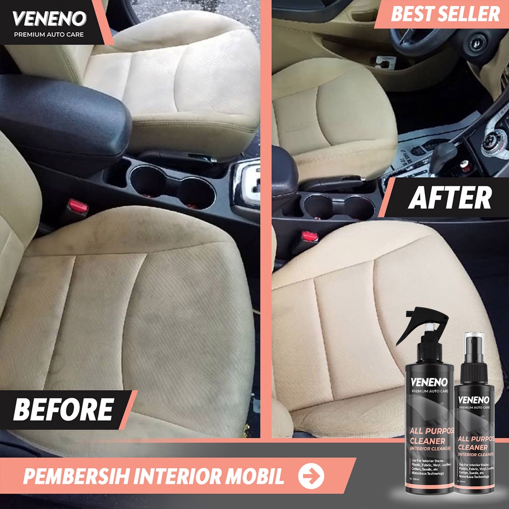 Veneno All Purpose Cleaner - Pembersih Interior Untuk Jok, Plafon, Door Trim