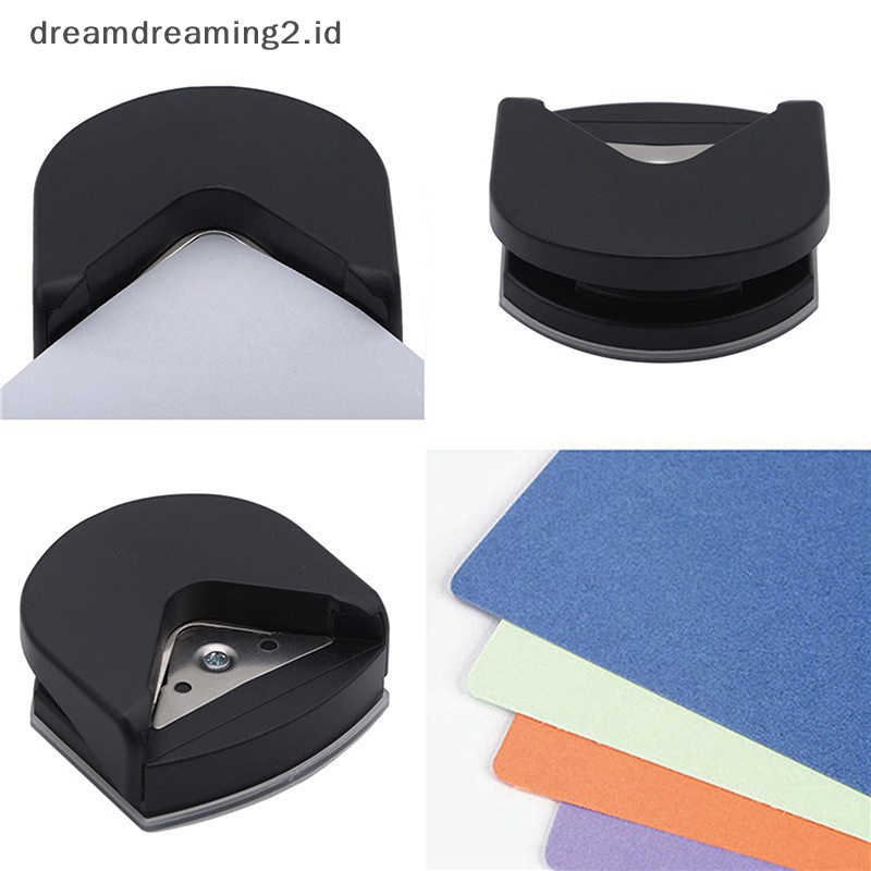 (drea) Card Rounded Cutter Pemotong Sudut Kertas Hole Angle Punch Foto Die Scrapbook //