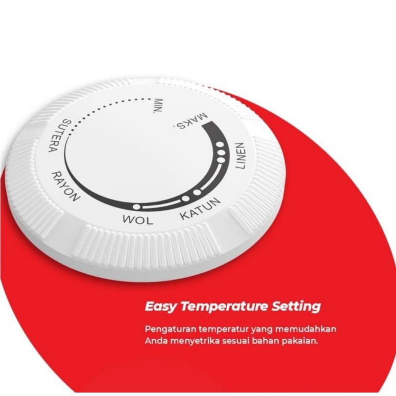 MASPION Setrika HA-380 Baru Batik Series Ceramic