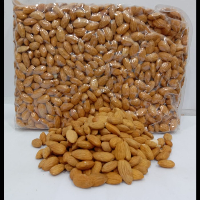 

New Arrival Kacang Almond Panggang Rasa Asin 500gr/ Roasted Almond Salted