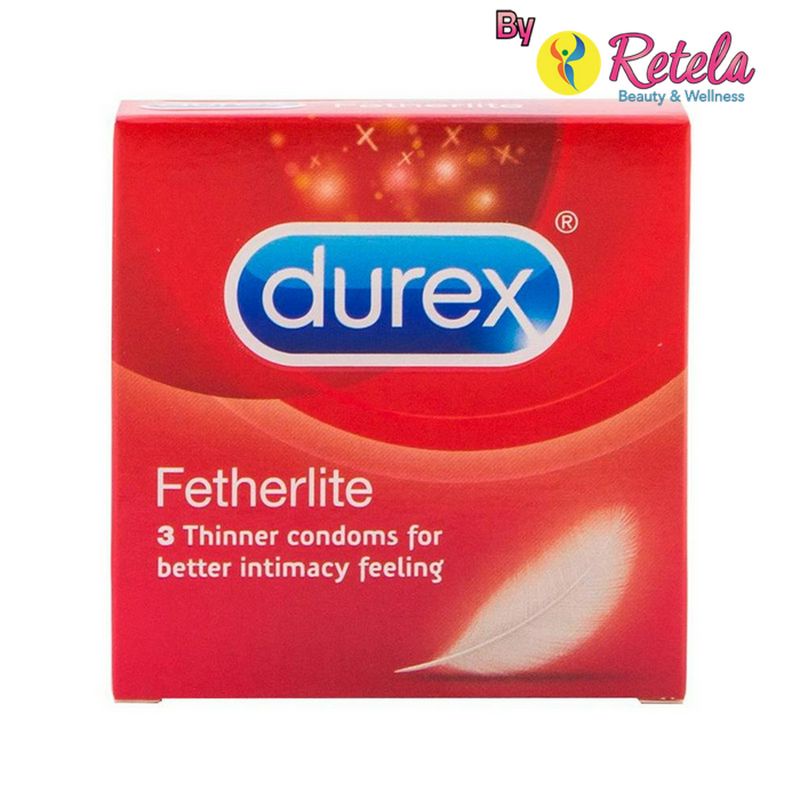 KONDOM DUREX FETHERLITE ISI 3 / ALAT KONTRASEPSI / KONDOM / PRIA / KB