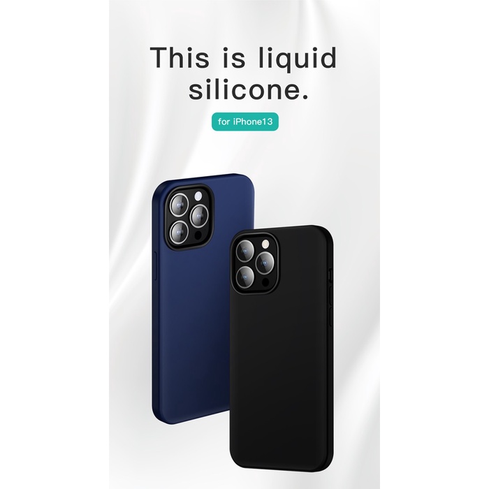 Silicone Case iPhone 13/Mini/13 Pro/Max TOTU Liquid Silicone Casing