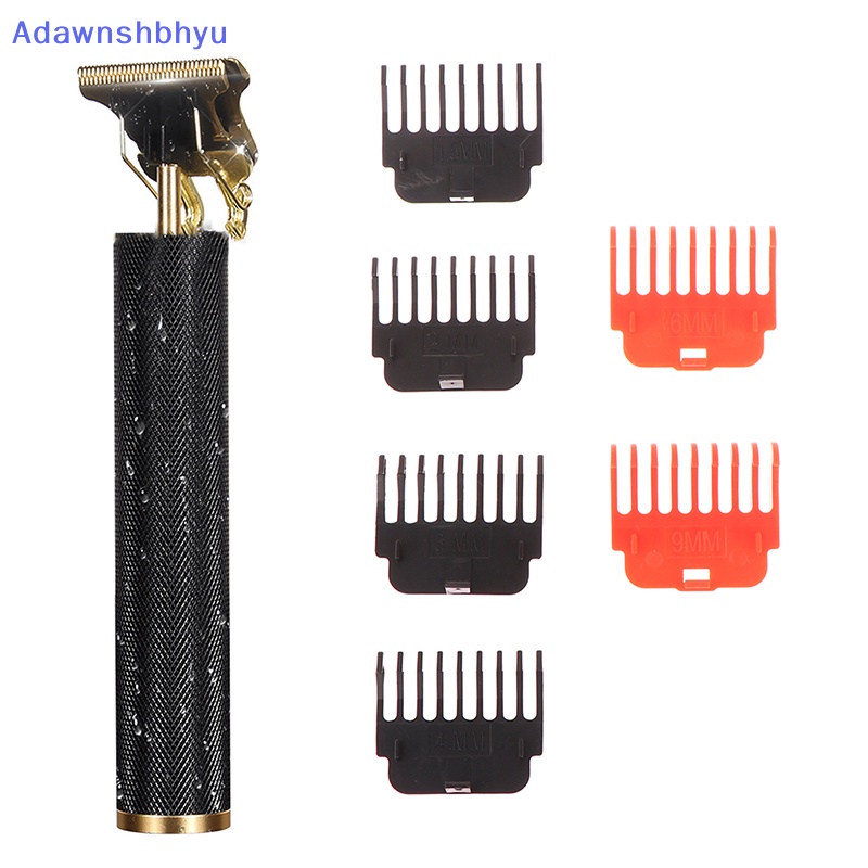 Adhyu 2Pcs/4Pcs T9 Penjepit Rambut Penjaga Panduan Sisir Kit Trimmer Cutg Guides Styling Tools Attachment Compatible 1.5mm 2mm 3mm 4mm 6mm 9mm ID