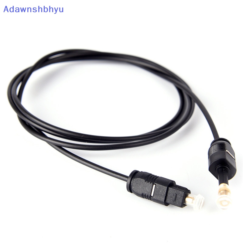 Adhyu Kabel Audio Hitam Toslink Plug To Mini-Toslink Optical 3.5mm Jack 1m ID