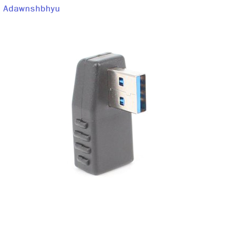 Adhyu Adapter Konektor USB 3.0 A Male To Female Siku Kiri Kanan 90derajat ID