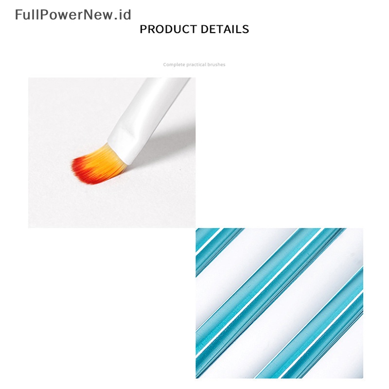 Power Nail Brush Acrylic Nail Art Brushes Professional Gel Liner Alat Paing Bunga ID