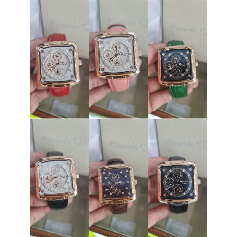 jam tangan alexandre christie ac3030 ladies leather ac 3030 garamsi resmi 1 Tahun