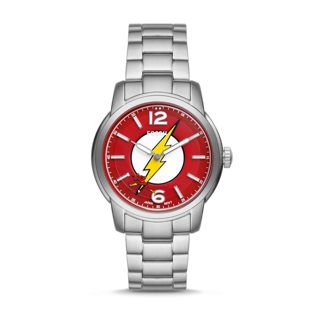 Fossil The Flash Red Jam Tangan Pria 42MM LE1162