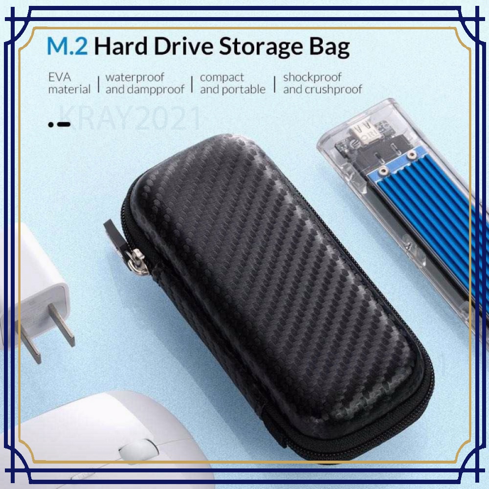 EVA Shockproof Case Eksternal SSD NVME M.2 Hard Drive - M2PH01