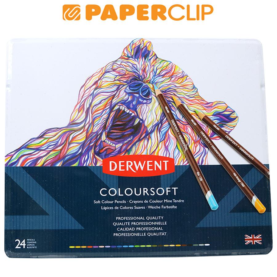 

PENSIL WARNA DERWENT COLOURSOFT SET 24C 0701027DW