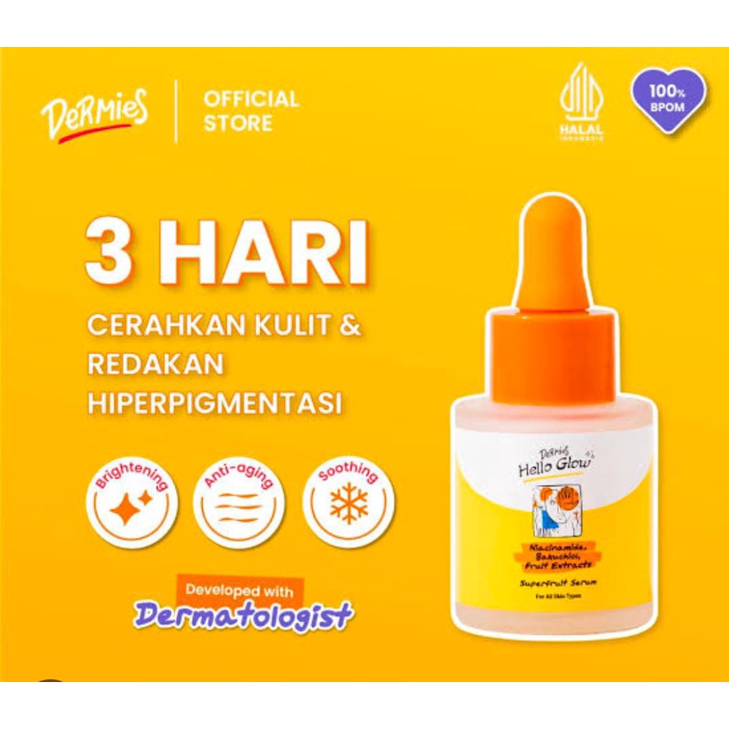 ERHA DERMIES HELLO GLOW SUPERFRUIT SERUM