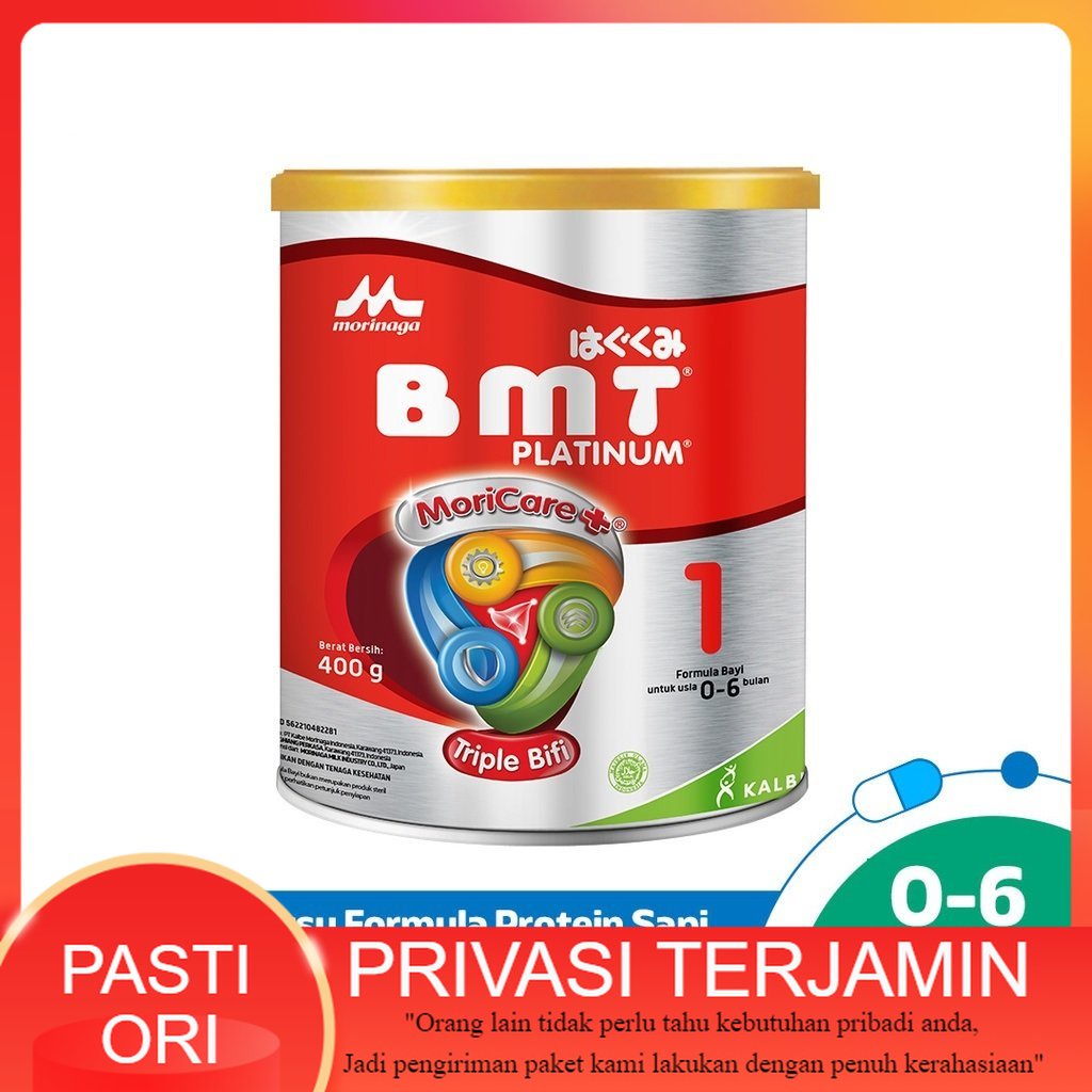 Morinaga BMT Platinum Moricare+ 400gr / BMT PLATINUM 400 GR/400GR/ MORINAGA
