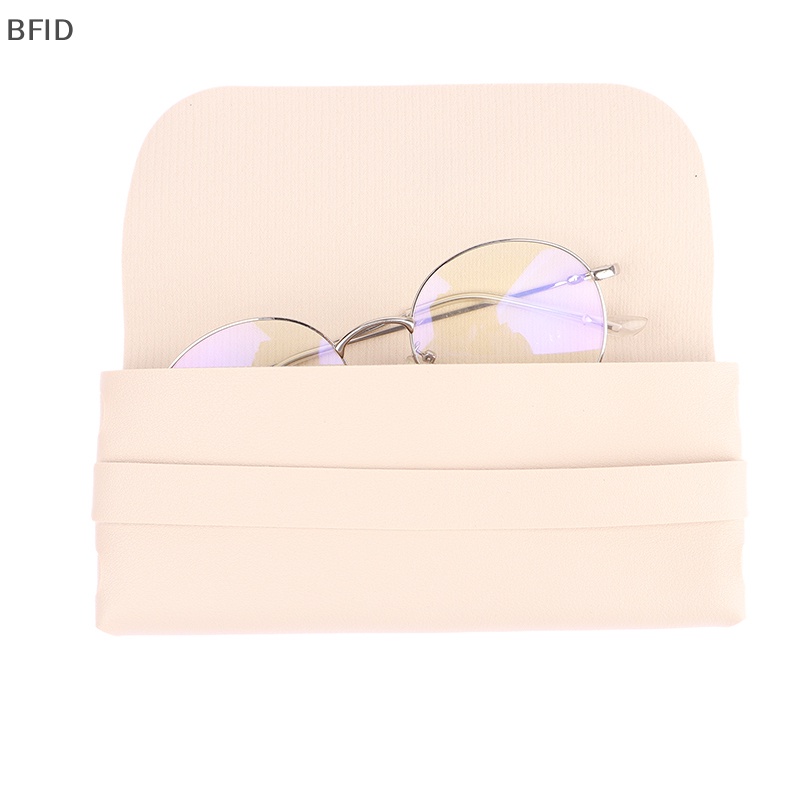 [BFID] 1pc Kotak Kacamata Wanita Kulit Lembut Tas Kacamata Fashion Portable Sunglasses Box [ID]