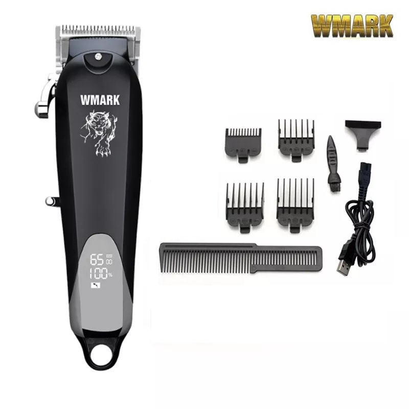 AKN88 - WMARK NG-103B - Professional Electric Rechargeable Hair Clipper