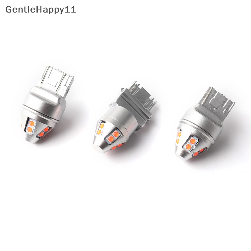 Gentlehappy T20 LED W21/5W Lampu LED T25 3157p27 /7W DRL Bohlam LED Lampu Putar Lampu Rem id