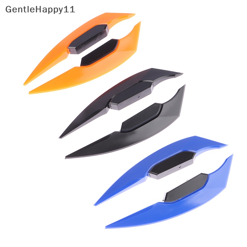 Gentlehappy 1pasang Winglet Motor Universal Aerodinamis Spoiler Dynamic Wing id