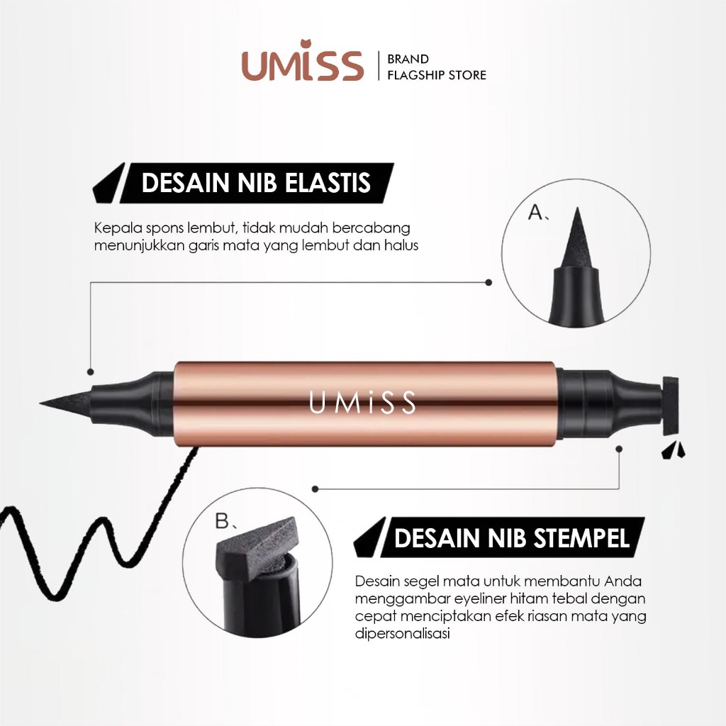 UMiSS MAKE UP SET 3 IN 1  Eyeliner | Eyeshadow | Mascara original