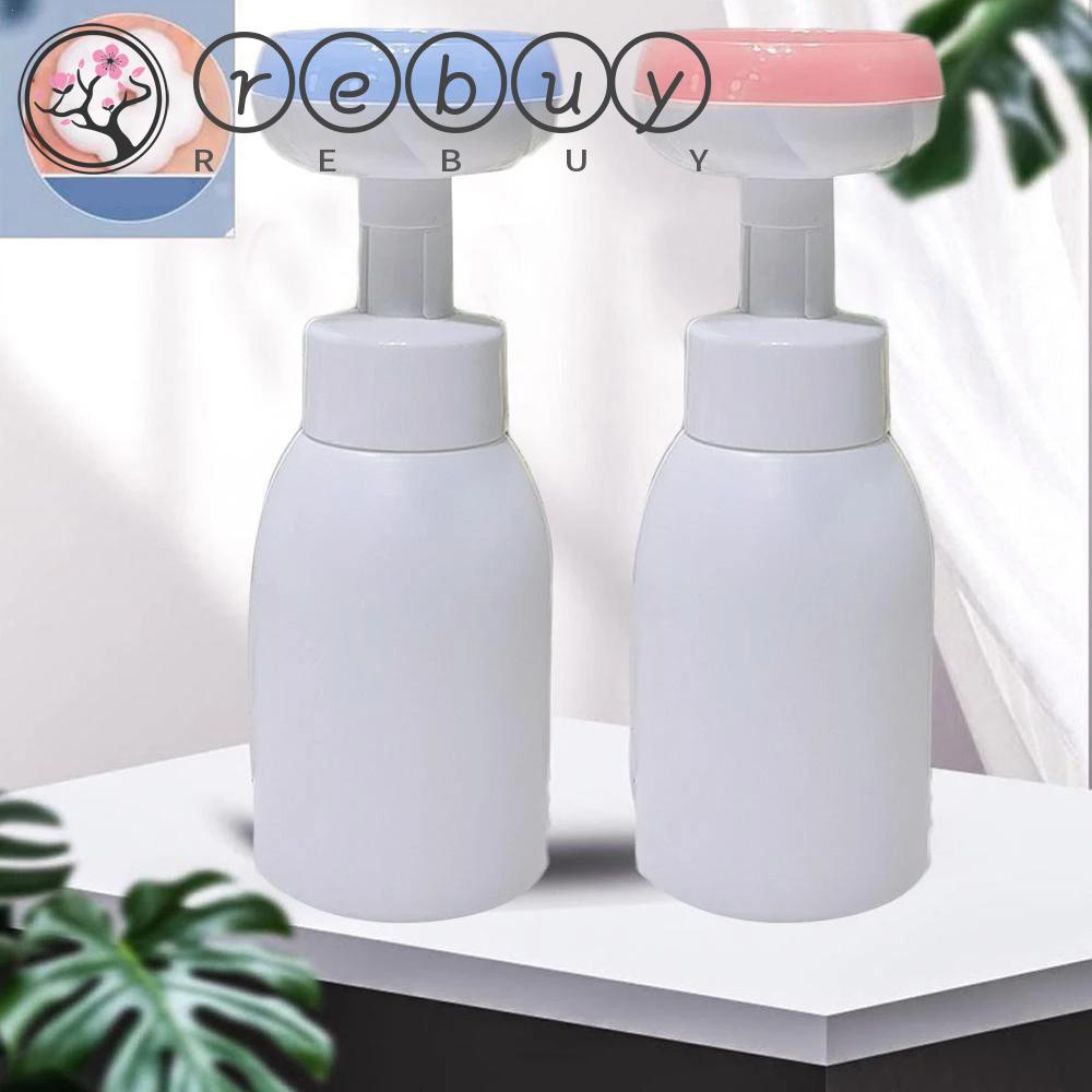 Rebuy Flower Foam Bottle Nyaman Sabun Shampoo Botol Kosong Kosmetik Multi Warna