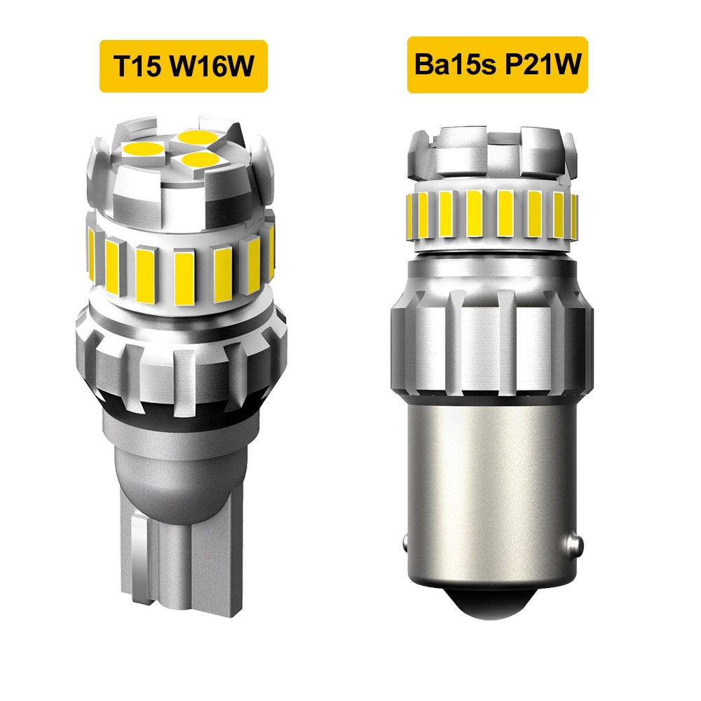 2pcs LED 1156 BA15S PY21W BAU15S P21W 1157 BAY15D P21/5W 23SMD T20 7443 7440 W21/5W Untuk Lampu Sein Mobil Lampu Rem Merah