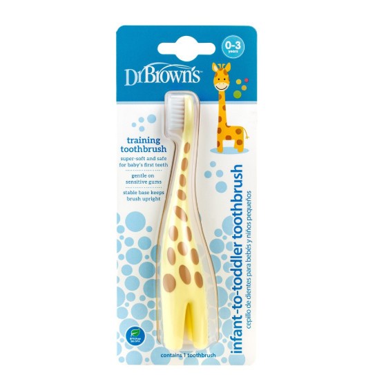 Dr. Brown's Infant to Toddler Toothbrush Giraffe (HG060)