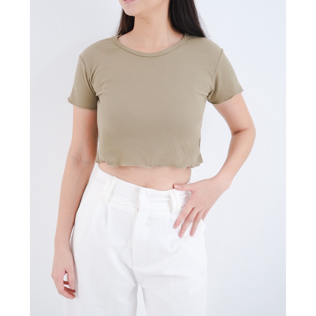 MASA Basic Knit Crop top / Premium Knit Crop / Crop top / Knit Crop top