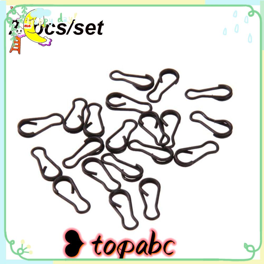 TOP 20pcs /SET Memancing Gantung Snap Baru Kualitas Tinggi Stainless Steel Tahan Lama Garis tackle B Type