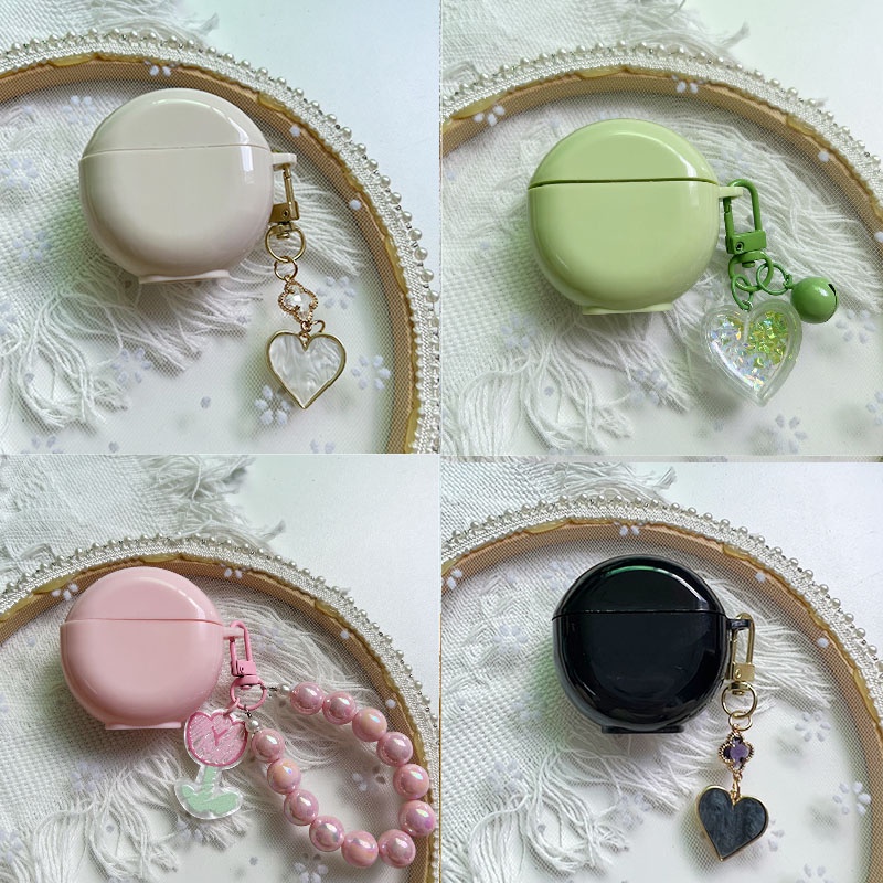 Lucu Keyring Case Untuk Air Pro 6 TWS Cover Pelindung Silikon Lembut Nirkabel Bluetooth Pro6 Earphone Cover Pelindung