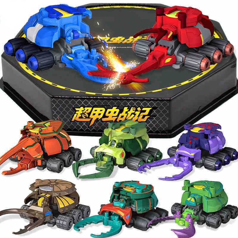 Ultra Beetle Chariot DIY Rakitan Mainan Kompetisi Showdown Battle toys