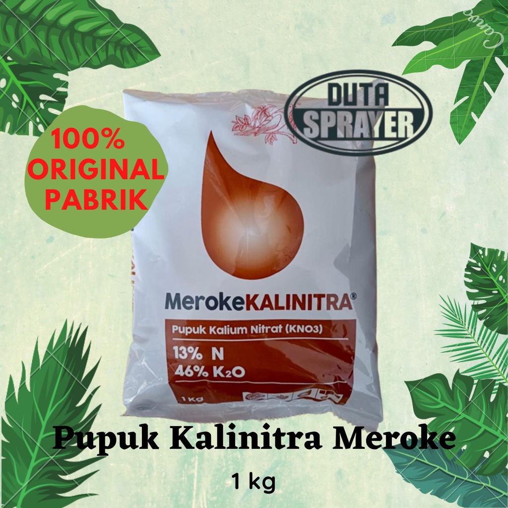 MEROKE Pupuk Kalinitra 1kg - Kemasan Pabrik 1 kg