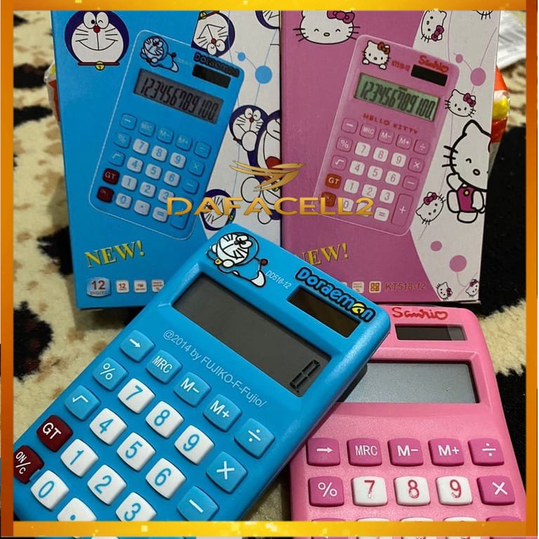 Kalkulator Mini Karakter 11 Digit Check Correct lucu