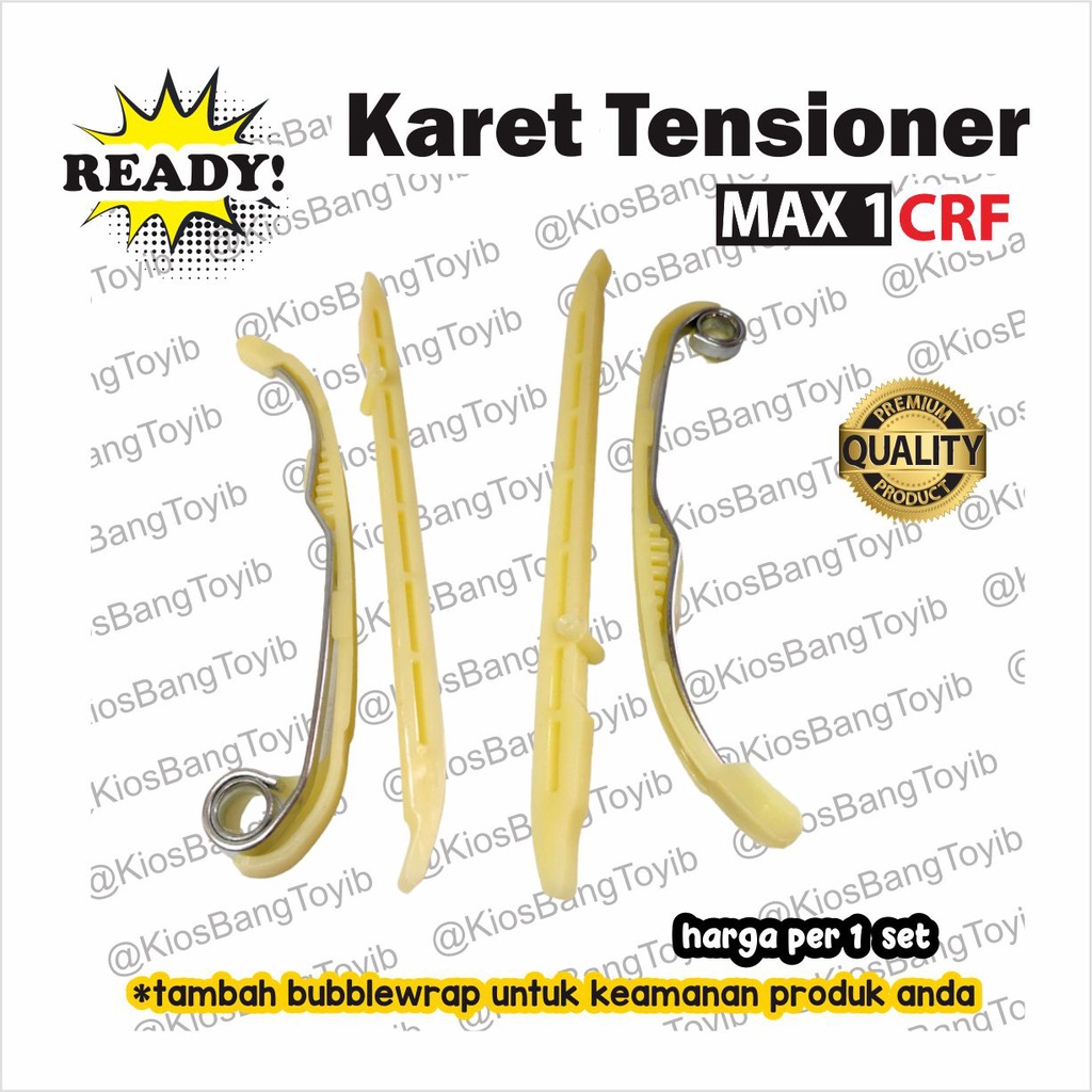 1set Karet Lidah Bantalan Tensioner Honda CRF 150 MEGAPRO NEW (Max1)