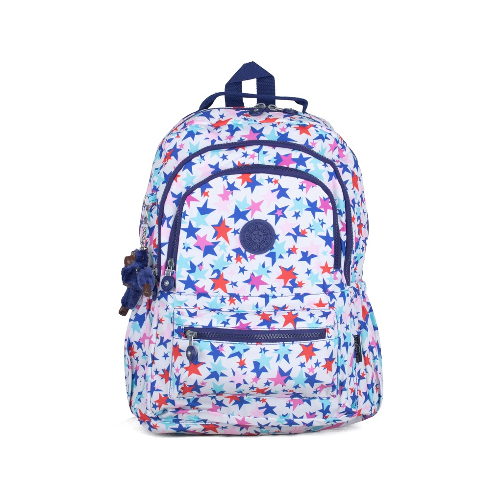 TAS RANSEL SEKOLAH TAS KP 186 MOTIF. TAS LAPTOP TAS RANSEL NYLON TAS RANSEL WANITA IMPORT BEST SELLER TERBARU BISA BAYAR DITEMPAT.!!!