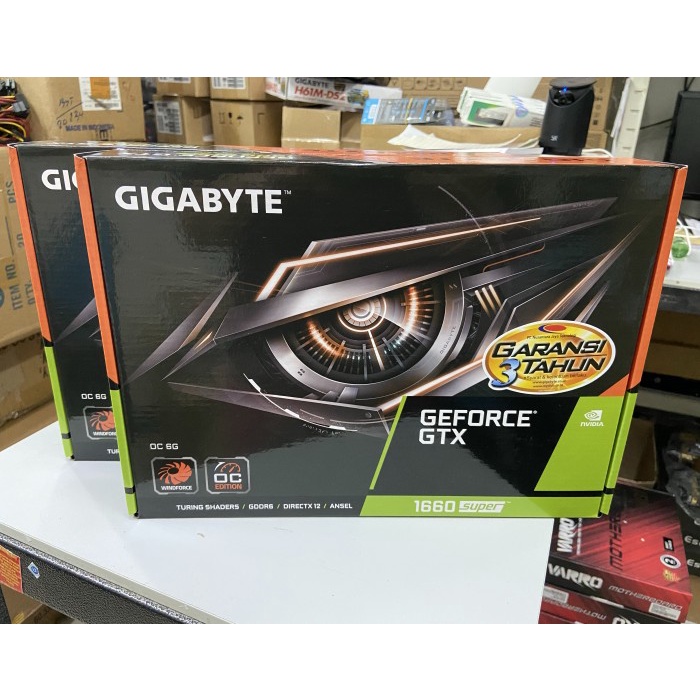 367 COMP VGA GIGABYTE GTX 1660 SUPER OC 6GB DDR6 RESMI NJT