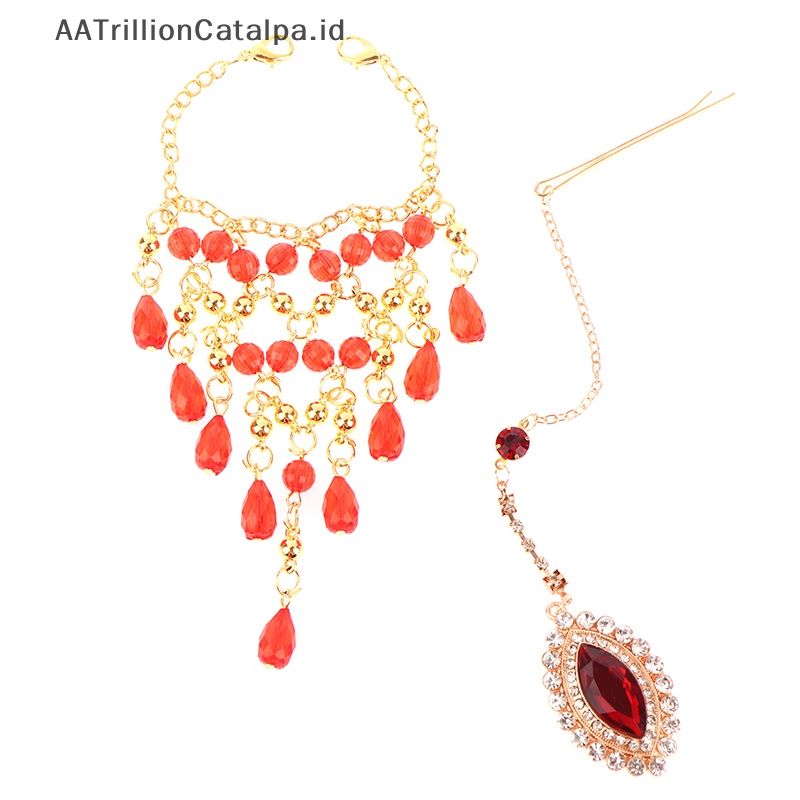 [cuci Gudang] galihrillion jedaatalpa parkitair dekorasi hair band head mportan kayangan perhiasan india kepala kajiccessories belly dance alfinohemian umakuoho dalikaoin head chain hair dalika