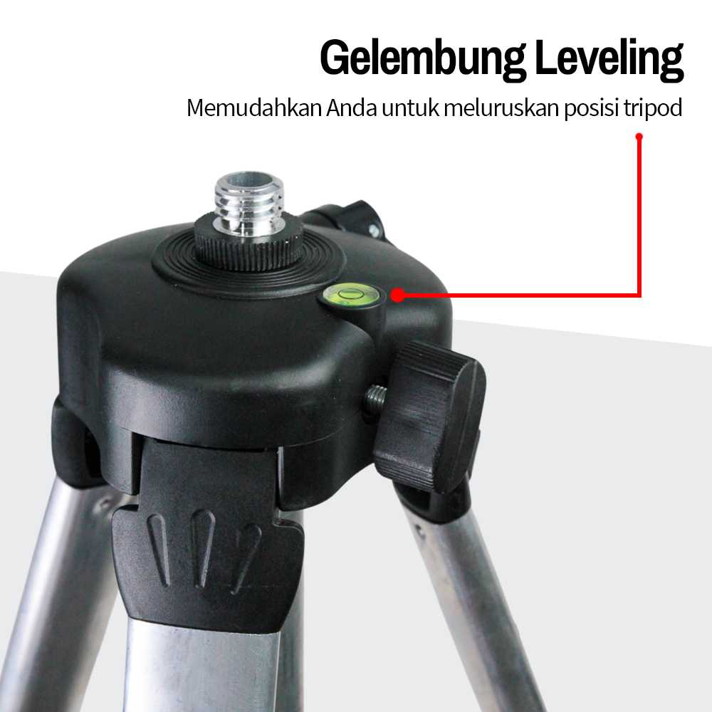 MILIBOE Tripod Profesional untuk Laser Leveling - T609