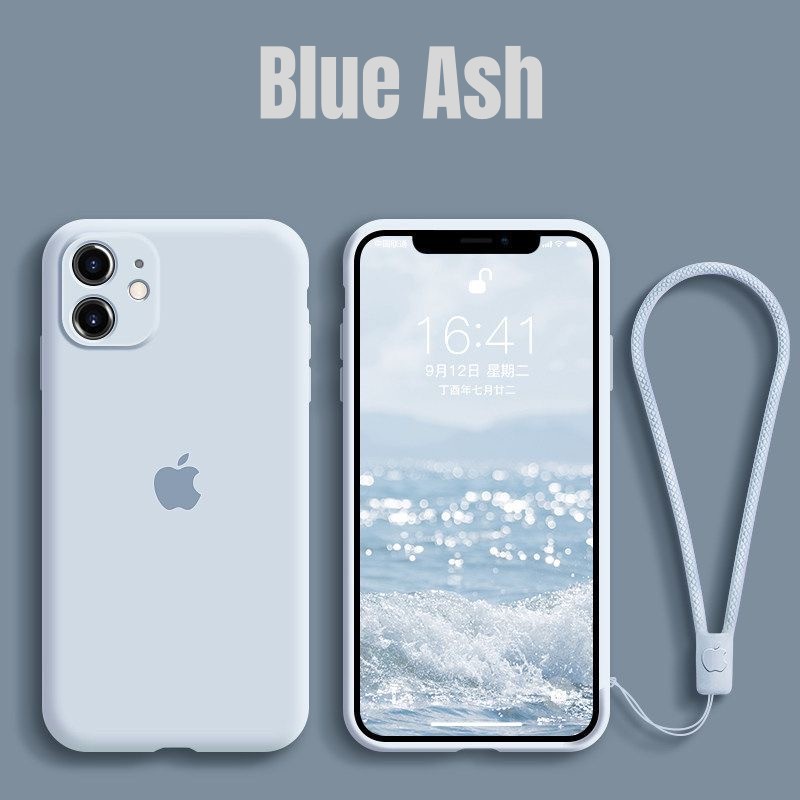 Soft Case Silikon untuk iPhone Xs Max XR 7/8 Plus Perlindungan Lensa Anti Jatuh Casing