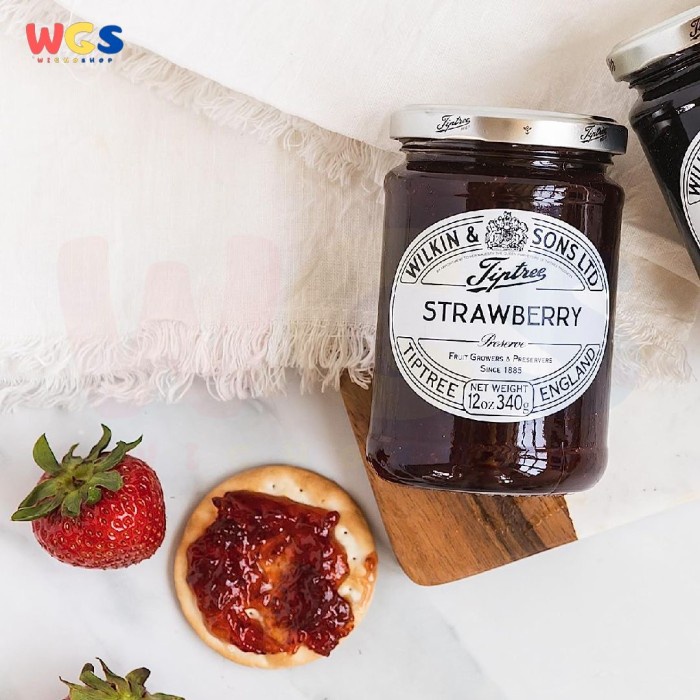 Wilkin &amp; Sons Selai Tiptree Strawberry Jam Preserve Spread 340g