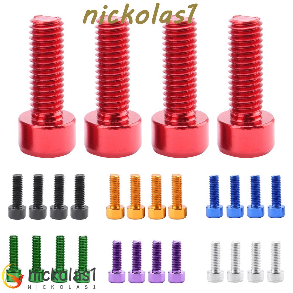 NICKOLAS1 Sepeda Botol Pemegang Sekrup Bersepeda Sepeda Jalan Warna-Warni M5 2Pcs /Set MTB Sepeda Ketel Rak Sekrup