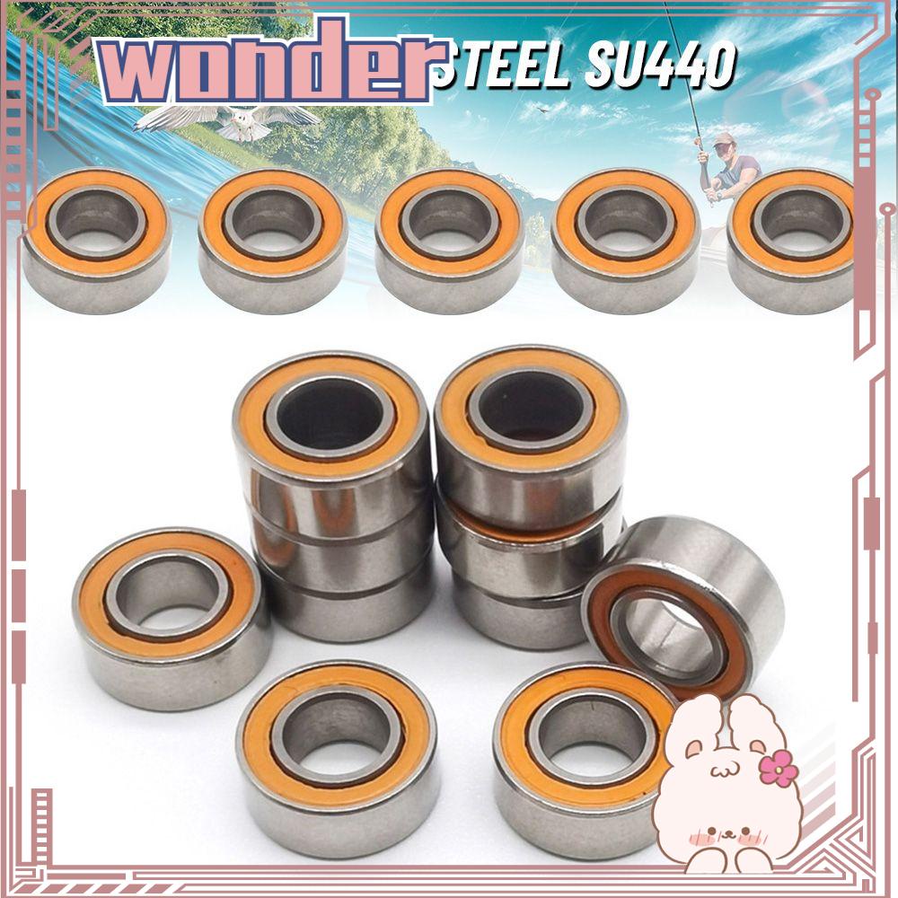 WONDER Smr105 Bantalan Bola Keramik Stainless Steel 5*10*4mm Deep Groove Ball