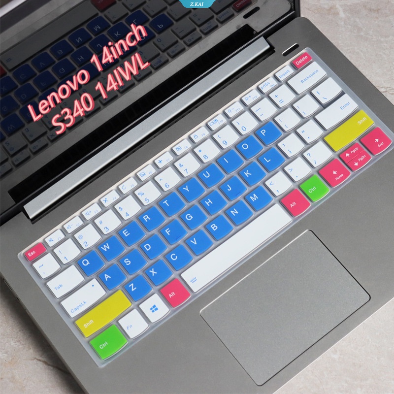 Cover Film Keyboard Silikon Laptop Lenovo Xiaoxin Untuk 14inch S340 14IWL S Tahan Air Dan Tahan Lembab Film Pelindung Cakupan Penuh [ZK].