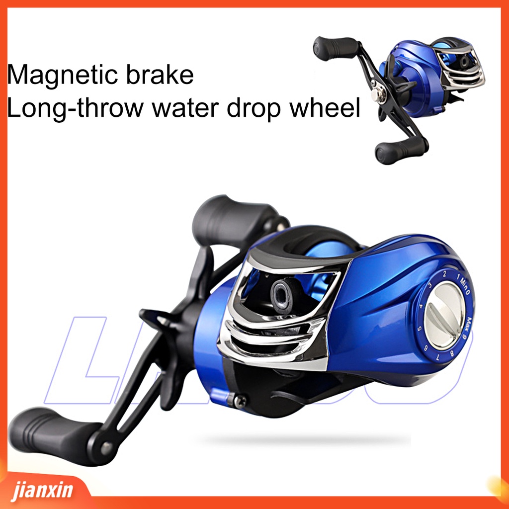 (In Stock) Baitcasting Reel ic Rem O-Type Outlet Anti-bombing Fishing Rasio Kecepatan Tinggi 18 +1 Spools Anti-fry Line Fishing Reel Untuk Memancing Di Luar Ruangan