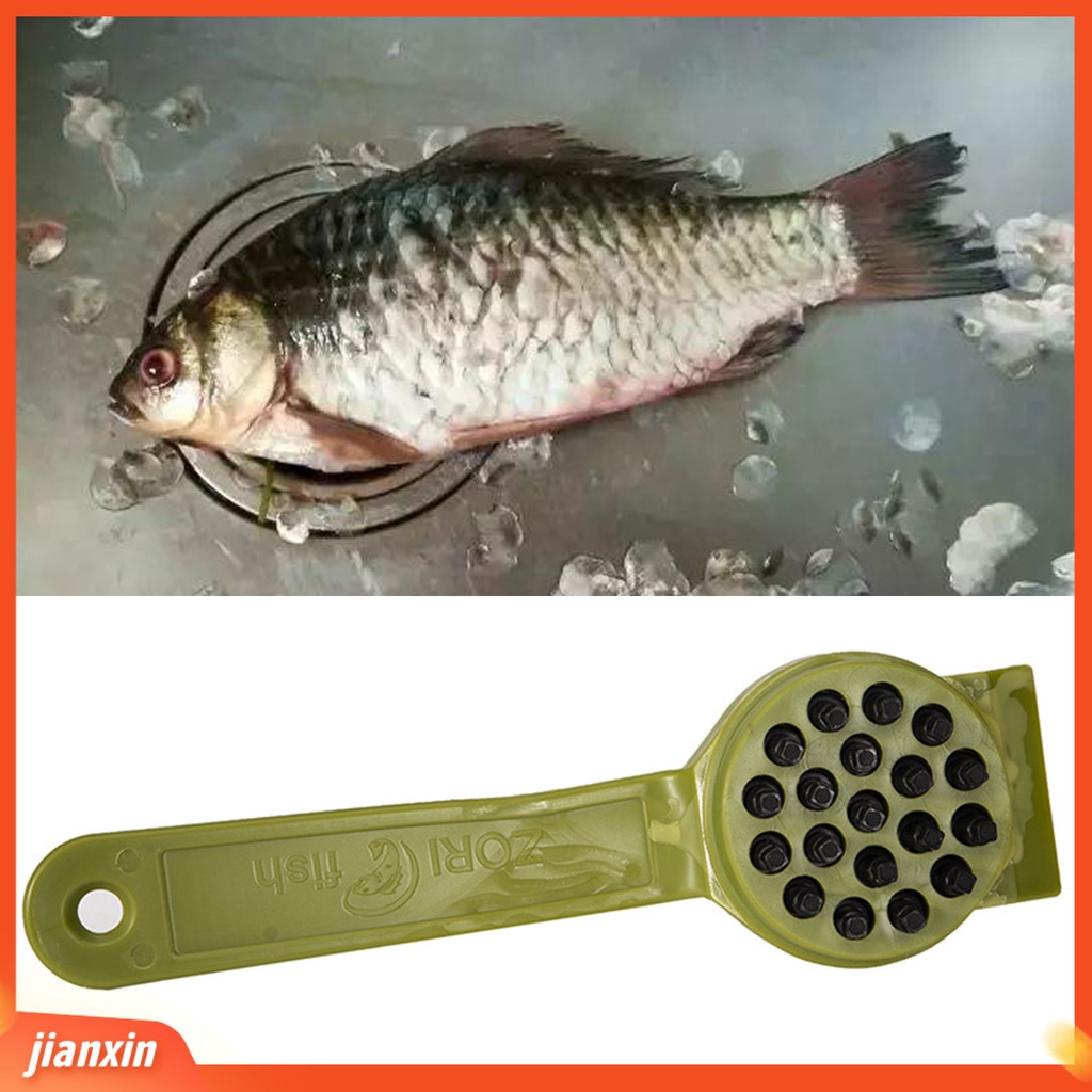 (In Stock) Scraper Sisik Ikan Solid Ergonomics Handle ABS Kreatif Sikat Kulit Ikan Scraping Graters Untuk Digunakan Di Rumah